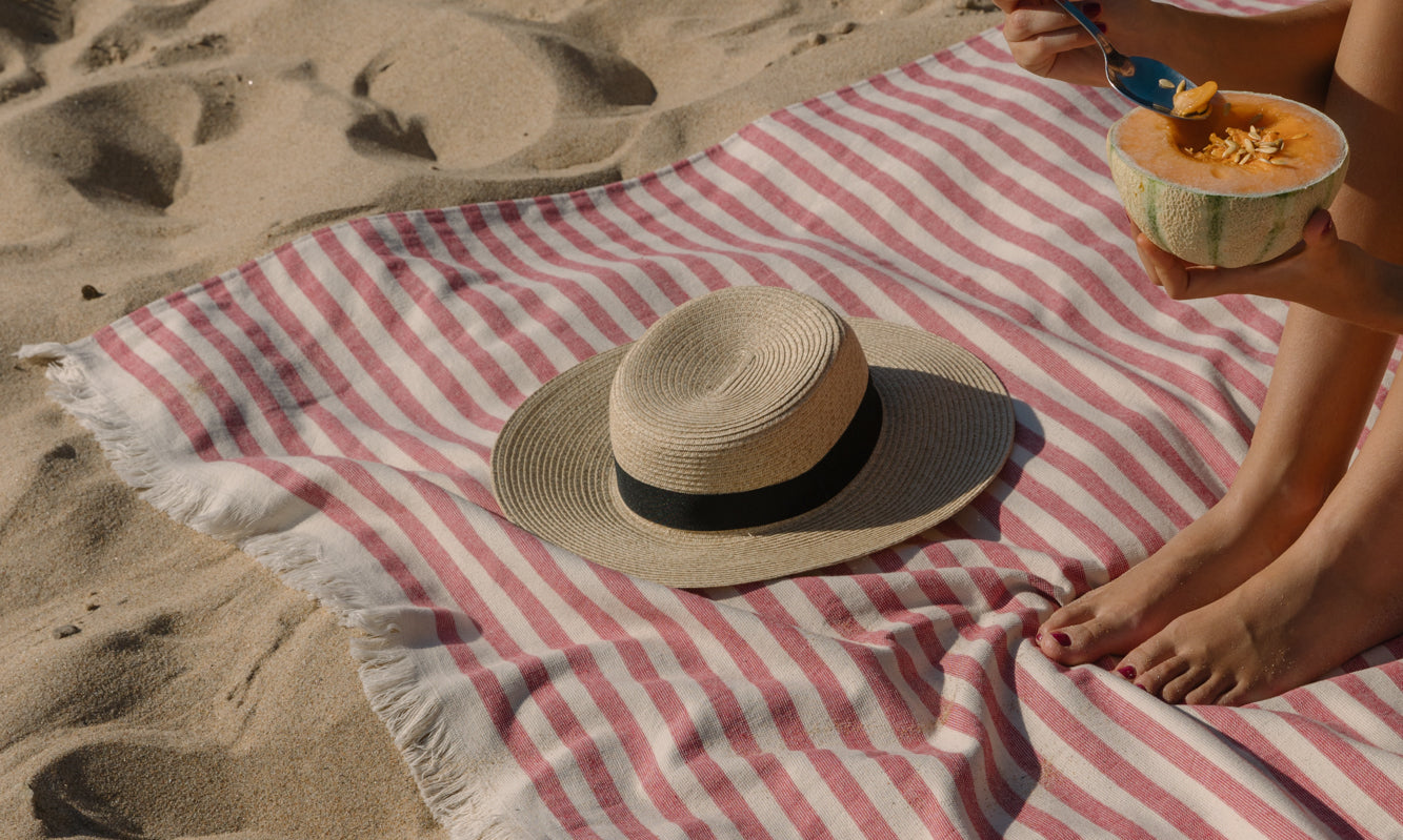 Family beach towels