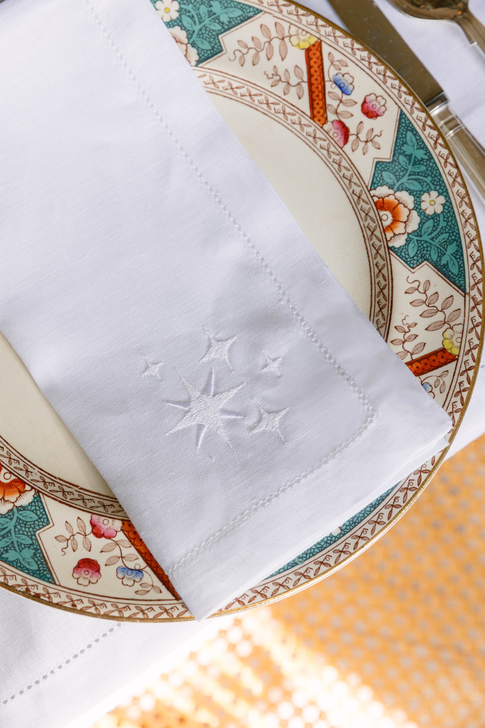 Mafra table linen with Christmas embroidery