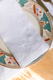 Mafra table linen with Christmas embroidery