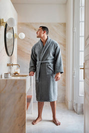 Grey bathrobe - Torres Novas