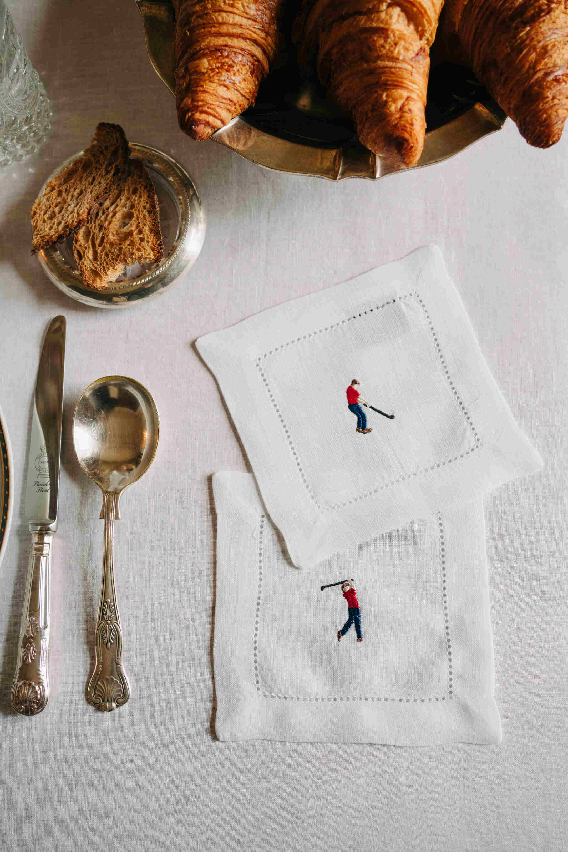 Serviette de table Mafra avec sportifs rétro